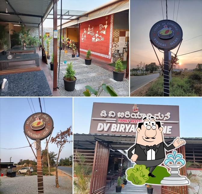 The exterior of D V BIRIYANI Mane