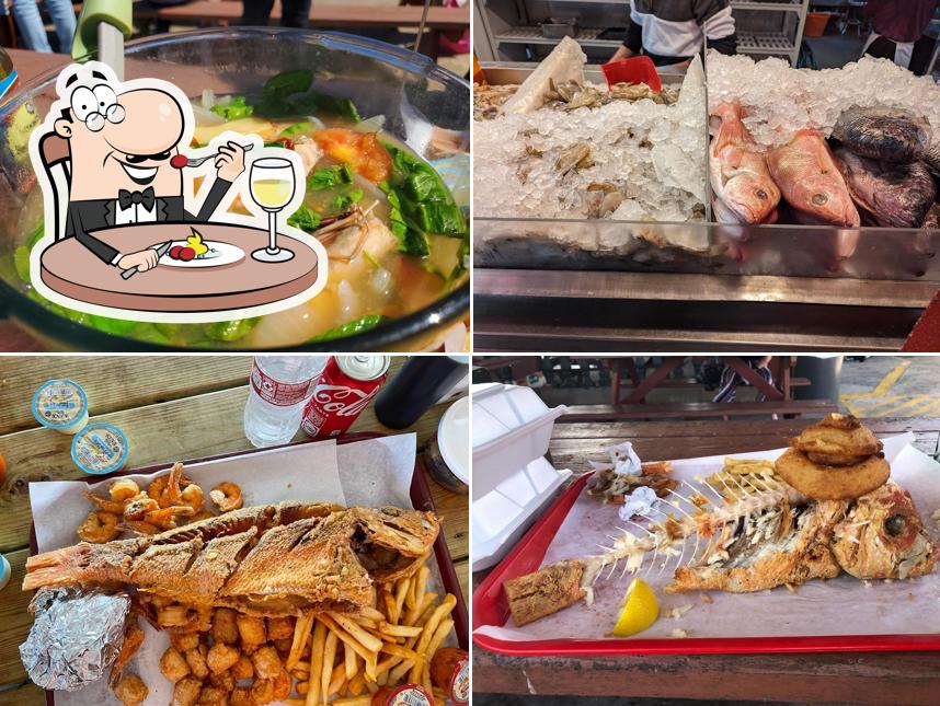 Pier 8 Seafood in Seabrook Restaurant menu and reviews