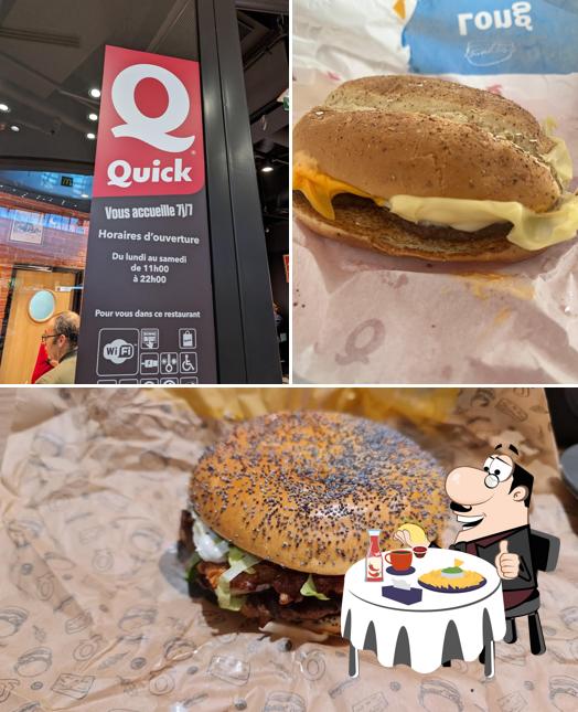 Essayez un hamburger à Quick Le Kremlin-Bicêtre