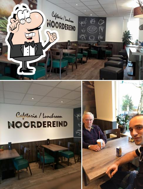 Die Inneneinrichtung von Cafetaria Noordereind