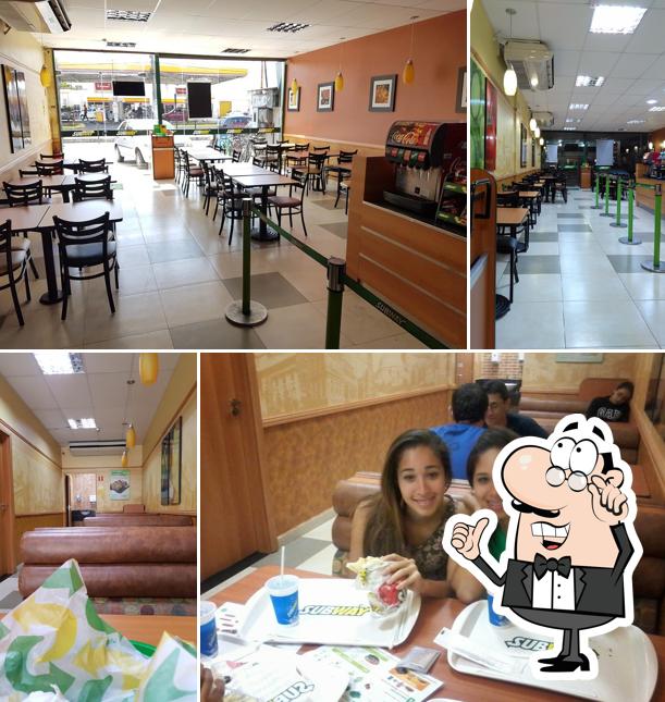 Veja imagens do interior do Subway