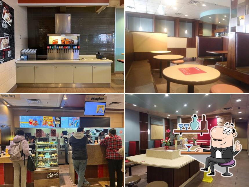 L'intérieur de McDonald's