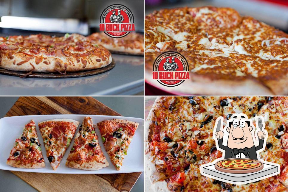 10 Buck Pizza Woodstock, 974 Dundas St in Woodstock Restaurant menu