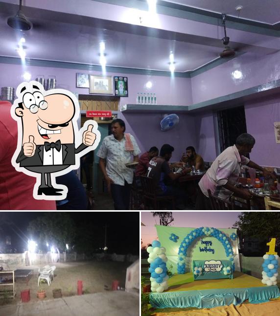 Look at this picture of Hotel pure and clean (Gujarati thali)