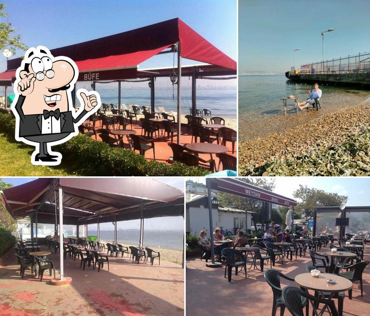 Meydan Sahil Cafe, Kınalıada Mahallesi, Aliboran Meydanı İskeleiçi No