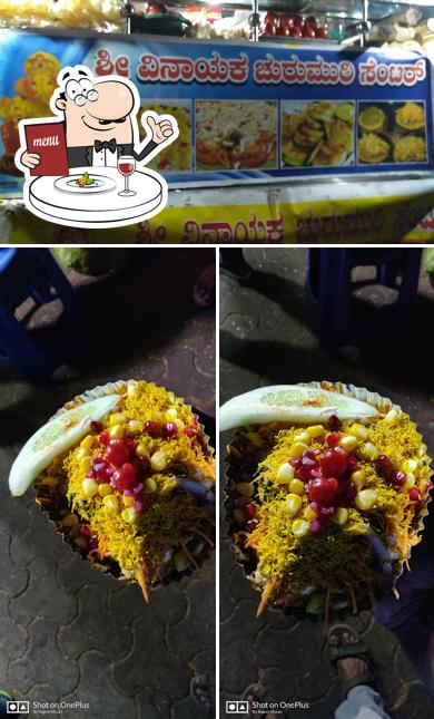 Food at Shri Vinayaka Chaat Center