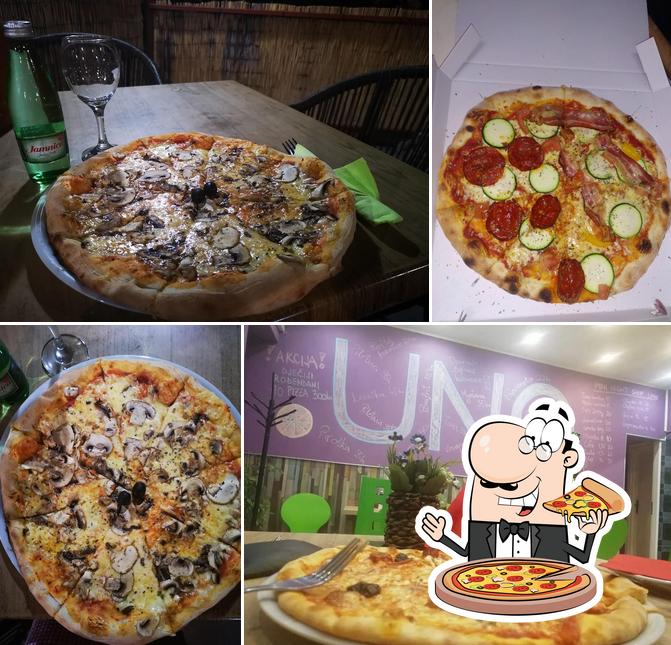 Scegli una pizza a "UNO"- Pizza & grill