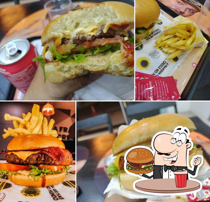 Delicie-se com um hambúrguer no THE BBURGERS CARLINHOS MAIA OFICIAL