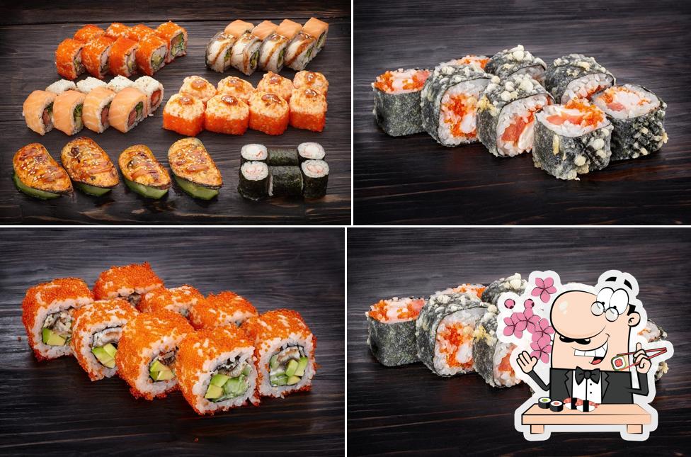 Les sushi sont offerts par Umami