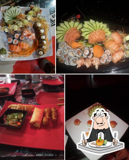 Comida em Jirô Sushi