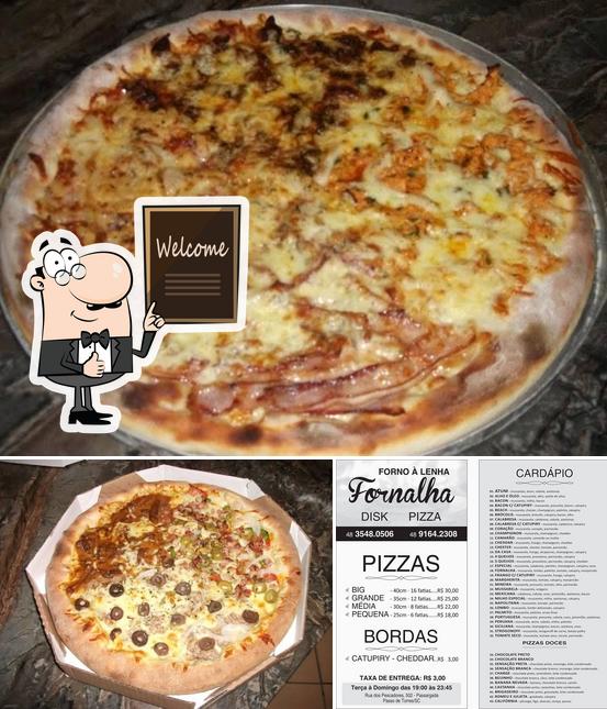 Look at the photo of Disk Pizza Fornalha