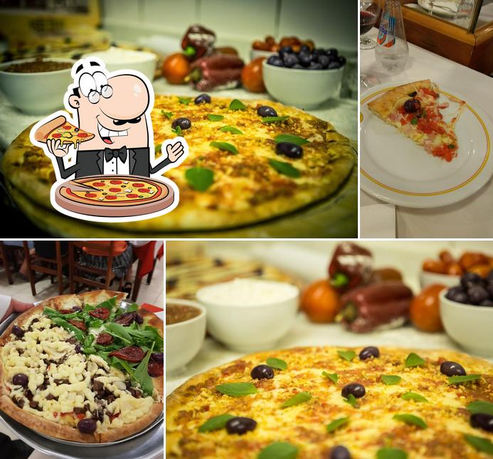 Peça pizza no Pizzaria e Churrascaria Moraes