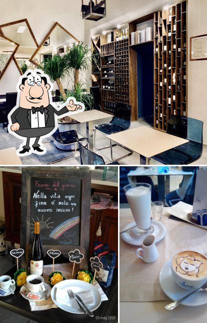 Gli interni di Wine Cavour Bar