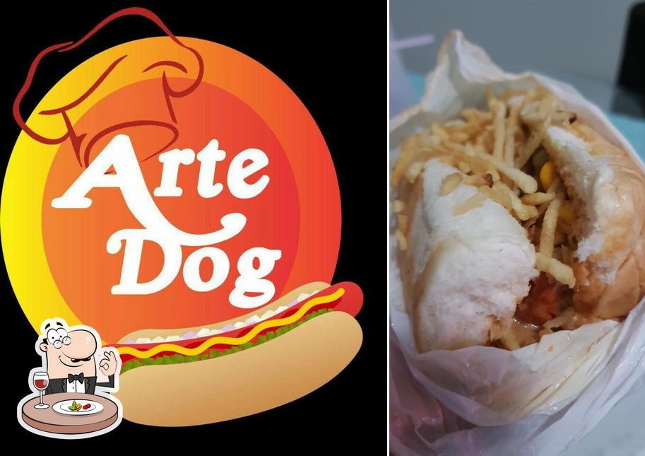 Comida em Art Dog