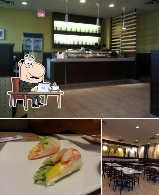 Mira las imágenes donde puedes ver interior y comida en Hoi Sushi