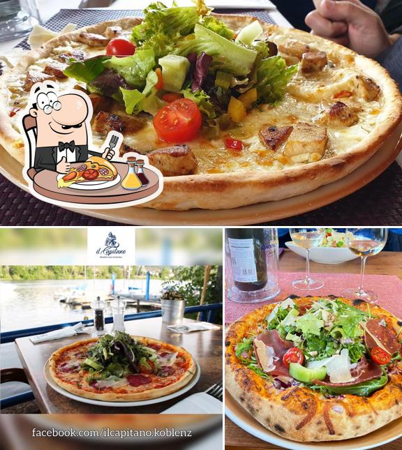 Choisissez des pizzas à il Capitano Koblenz