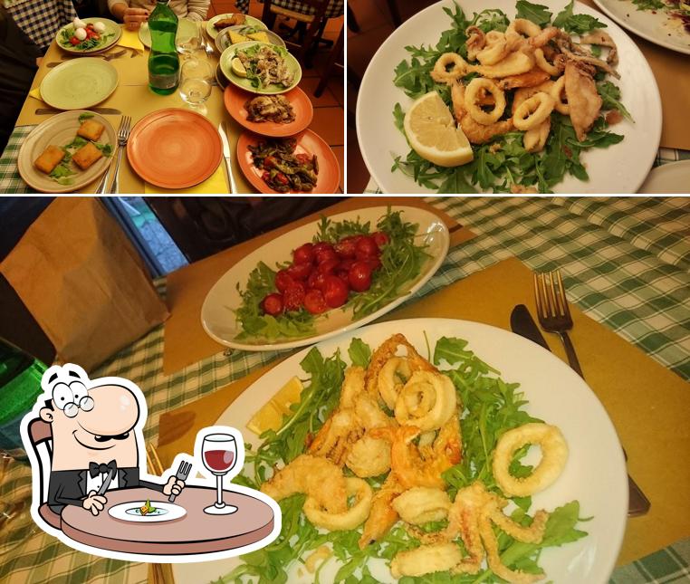 Platti al Osteria Il Gobbetto