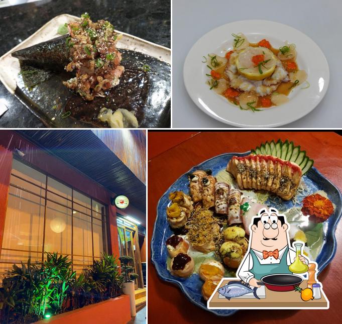 Tominaga Sushi Bar fornece um menu para amantes de pratos de peixe
