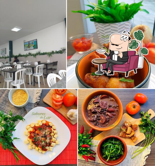 Veja imagens do interior do Restaurante Sabores do Lar