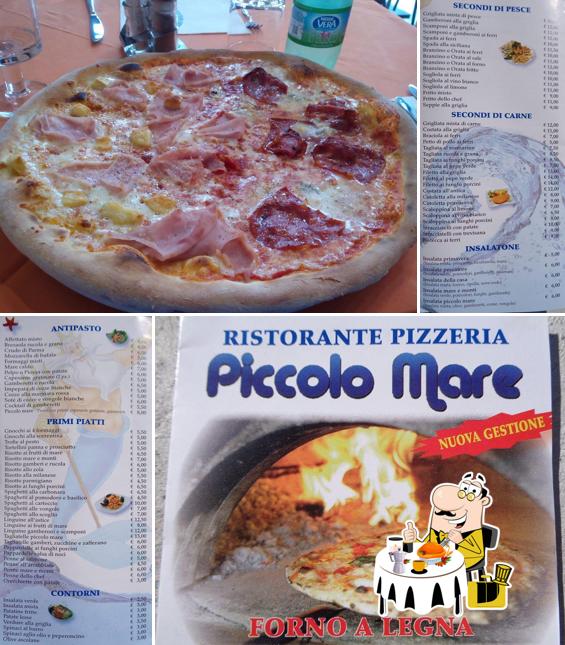 Cibo al Ristorante Pizzeria Piccolo Mare