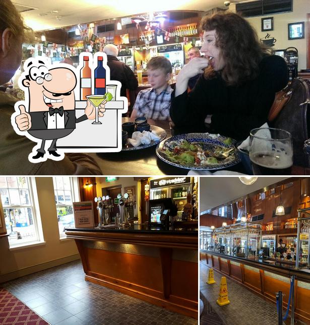 The Bottle of Sack JD Wetherspoon in Sutton Coldfield Restaurant menu and reviews