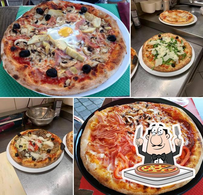 Commandez des pizzas à La Piazzetta