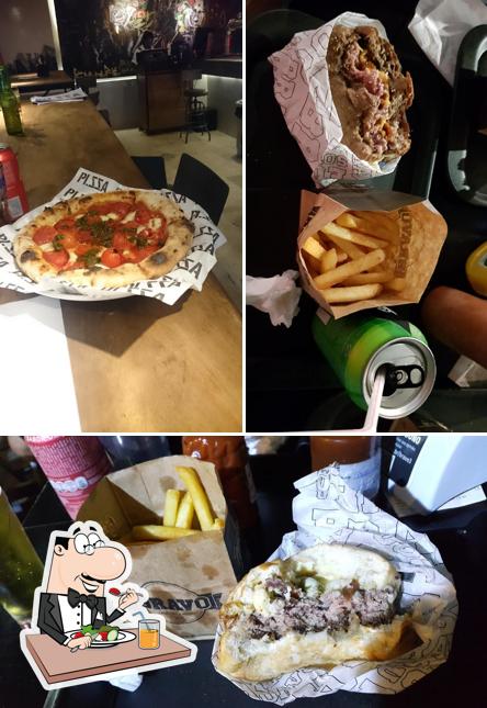 Platos en BRAVO Burger & Beer - Barra