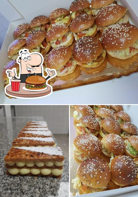 Essayez un hamburger à Boulangerie Chez Claudia Et Thiébaut