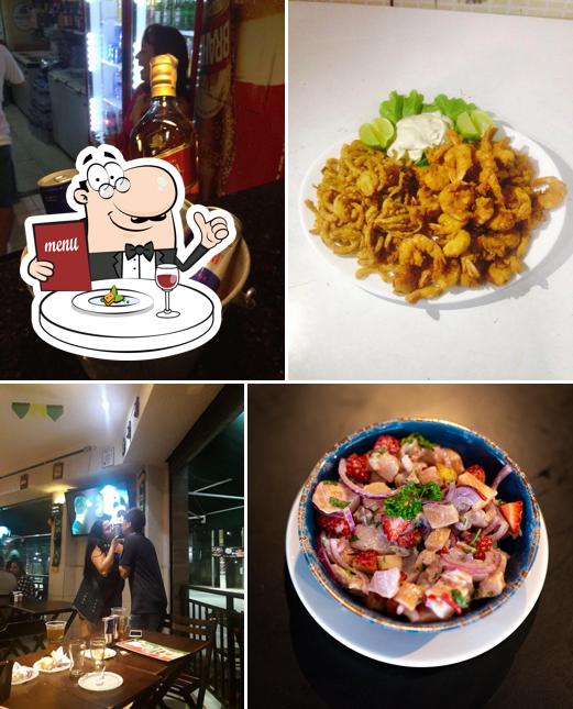 Comida em Gula Bar
