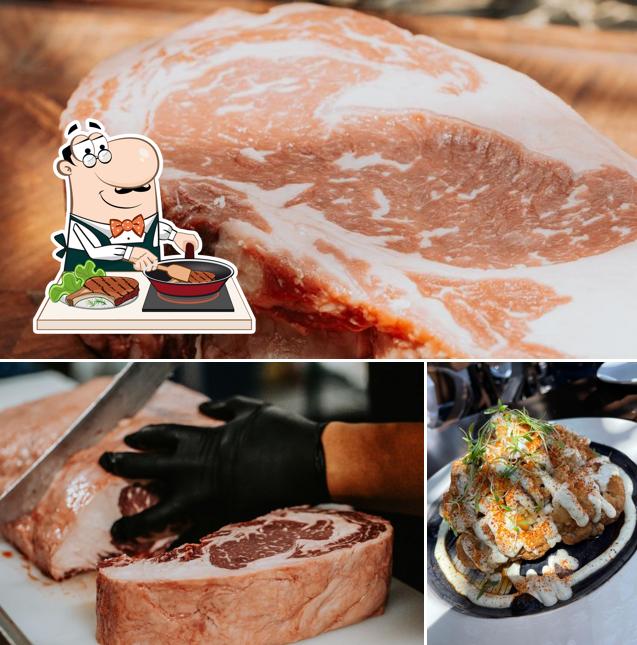 Tómate un plato con carne en Meet Restaurante