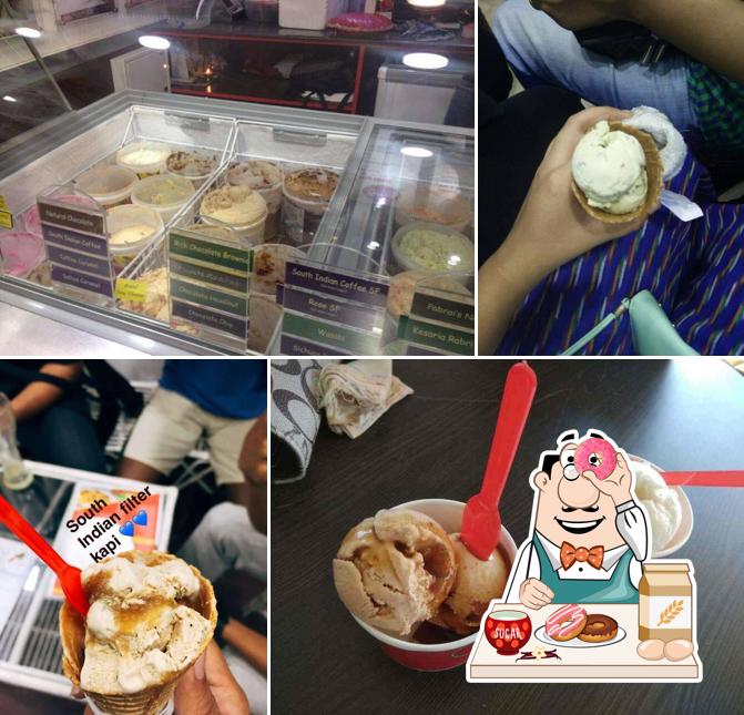 Don’t forget to try out a dessert at Pabrai's Fresh & Naturelle Ice Creams - Besant Nagar, Chennai