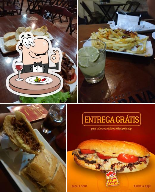 Platos en Velho Gaúcho Lanchonete
