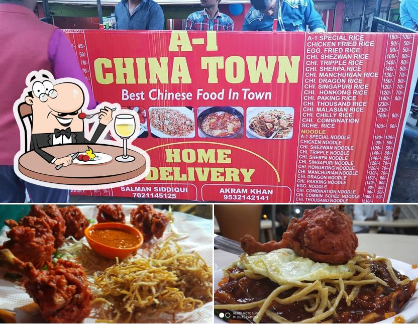 Food at A-1 China Town