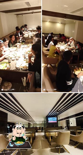 This is the image depicting food and interior at LASHIKA PURE VEGETARIAN RESTAURANT