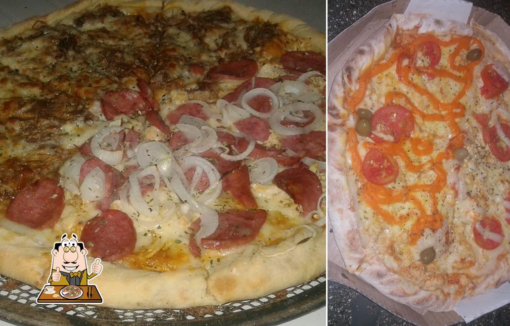 Escolha diversos tipos de pizza