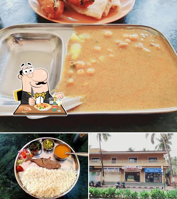 Among different things one can find food and exterior at Shree Ganesh Cafe