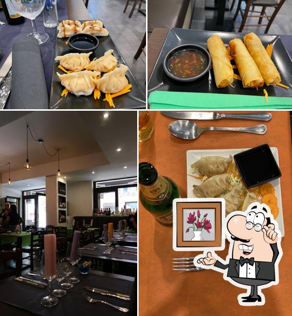 Dai un'occhiata agli interni di The orange tree restaurant