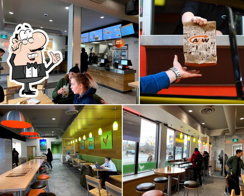 L'intérieur de A&W Canada