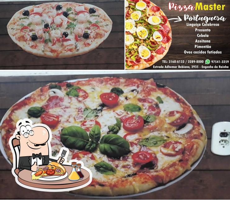 Peça pizza no Pizza Master