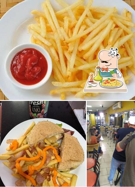 Comida em Bob Lanche