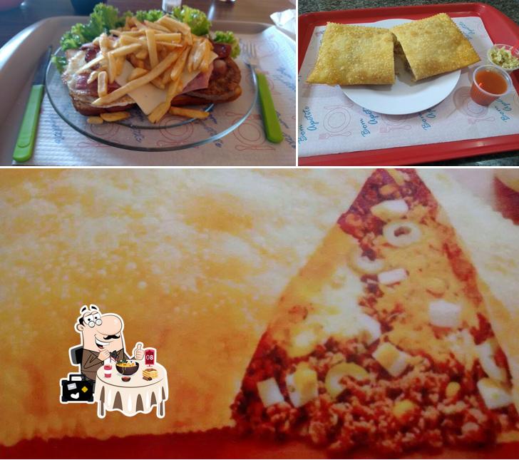 Platos en Jhonny's Pastelaria e Lanches