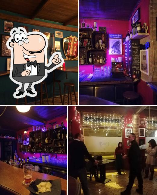 Gli interni di The Cult Rock Pub