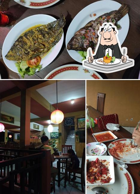 Food at Warung Arjuna