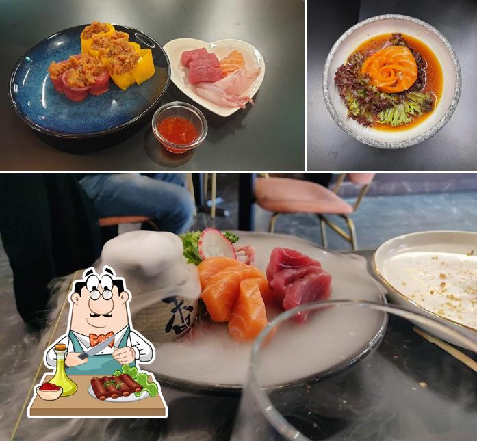 Ordina i un pasto a base di carne a Sushi Japanese & Chinese Restaurant
