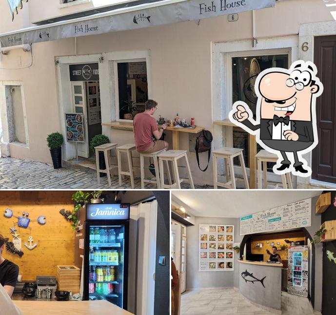 Интерьер "Fish House Rovinj"