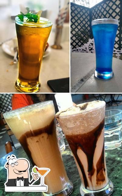 Pick a drink from the menu