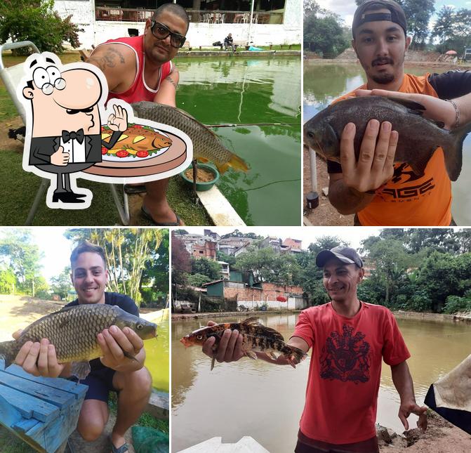 Pesqueiro do Arnaldão serve um menu para amantes de pratos de peixe