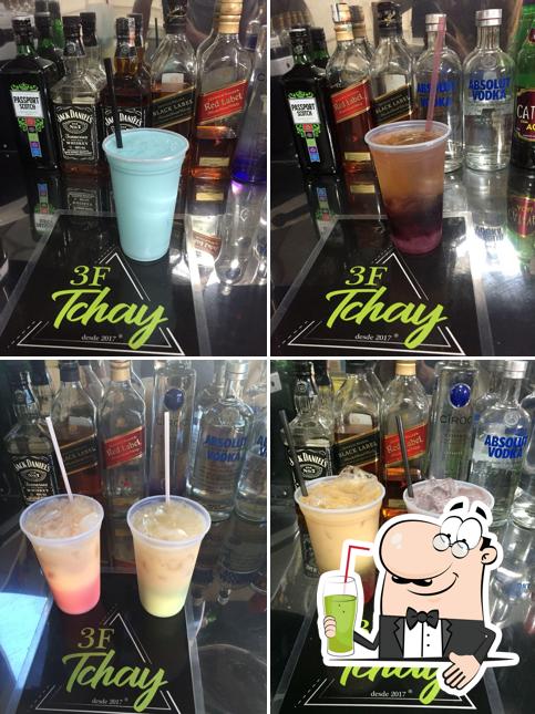 Descubra diferentes bebidas servidos no 3F Tchay