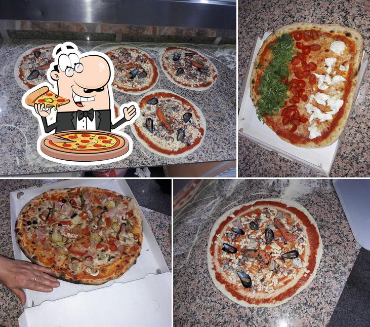 Scegli tra le molte varianti di pizza