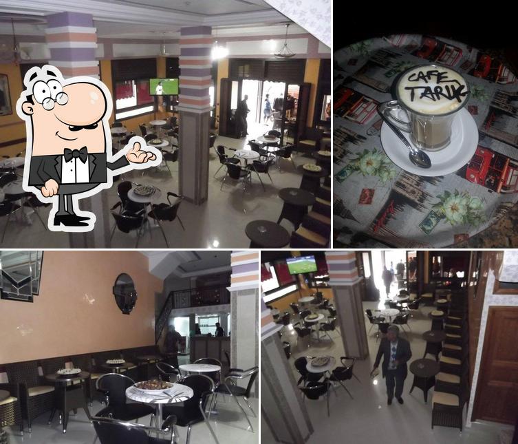 L'intérieur de Tarik Café